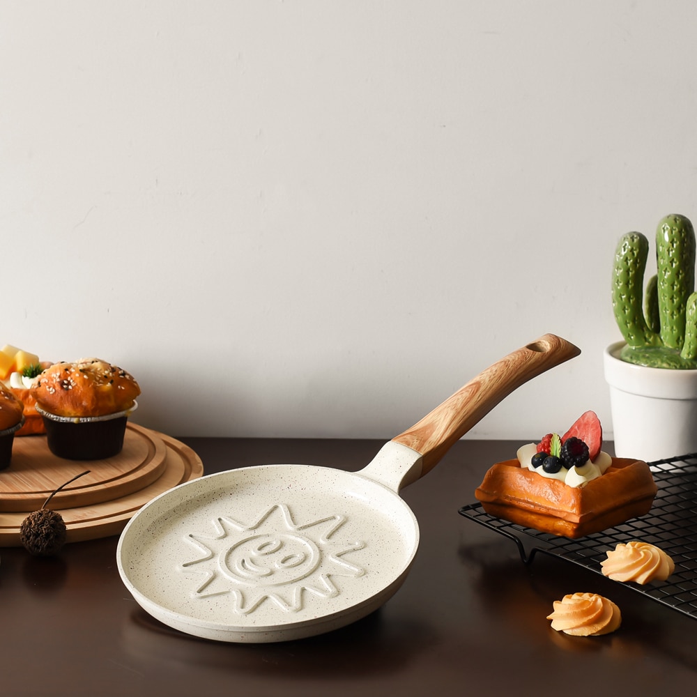 Tigaie MYRIA Sun MC4074, 18cm, aluminiu, bej