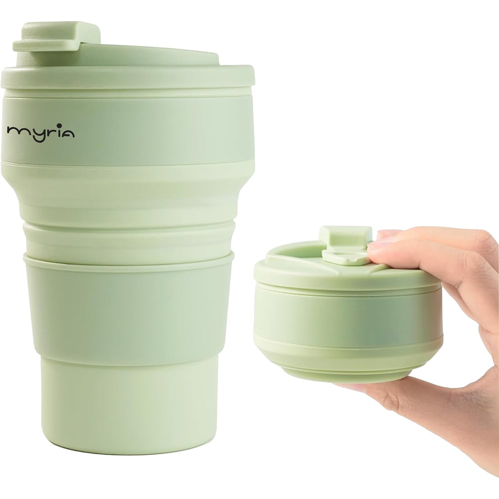 Cana termos MYRIA MC4092GR, 0.35l, silicon, verde