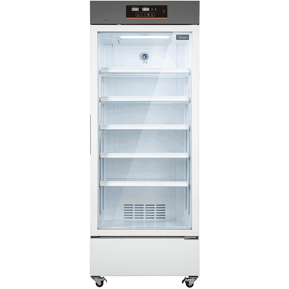 Frigider medical MIDEA MC-5L416, NoFrost, 416 l, H 192 cm, alb