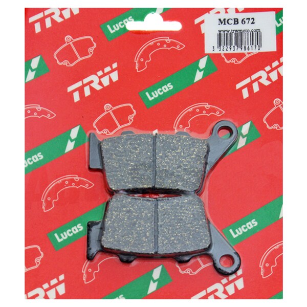 Set placute frana moto TRW MCB672 pentru Aprilia/Bmw/Ducati/Honda/Husqvarna/Ktm/Triumph/Yamaha