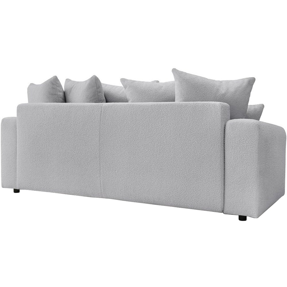 Canapea extensibila Livigno, 3 locuri, 235 x 93 x 100 cm, gri