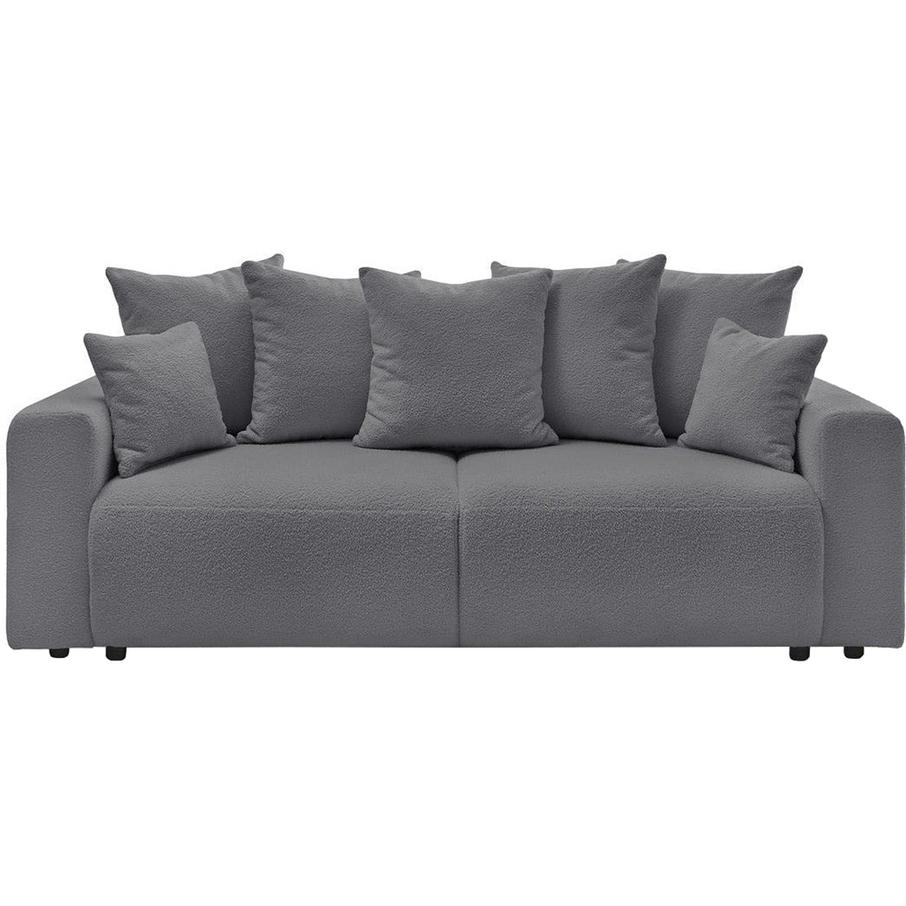 Canapea extensibila Livigno, 3 locuri, 235 x 93 x 100 cm, antracit
