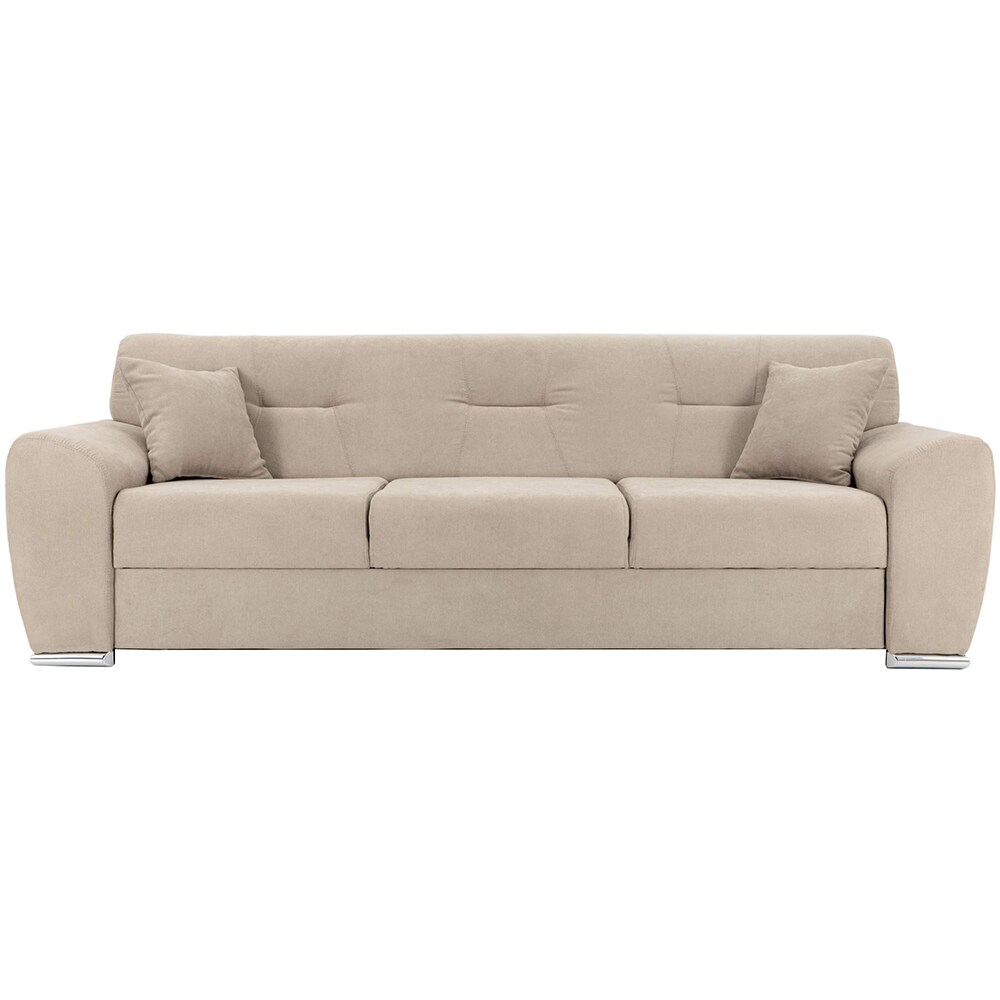 Canapea extensibila Astoria, 3 locuri, 241 x 86 x 96 cm, bej
