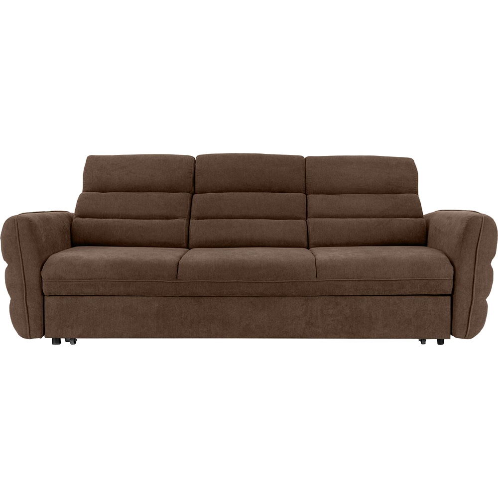 Canapea extensibila Tenerife, 3 locuri, 230 x 100 x 95 cm, maro