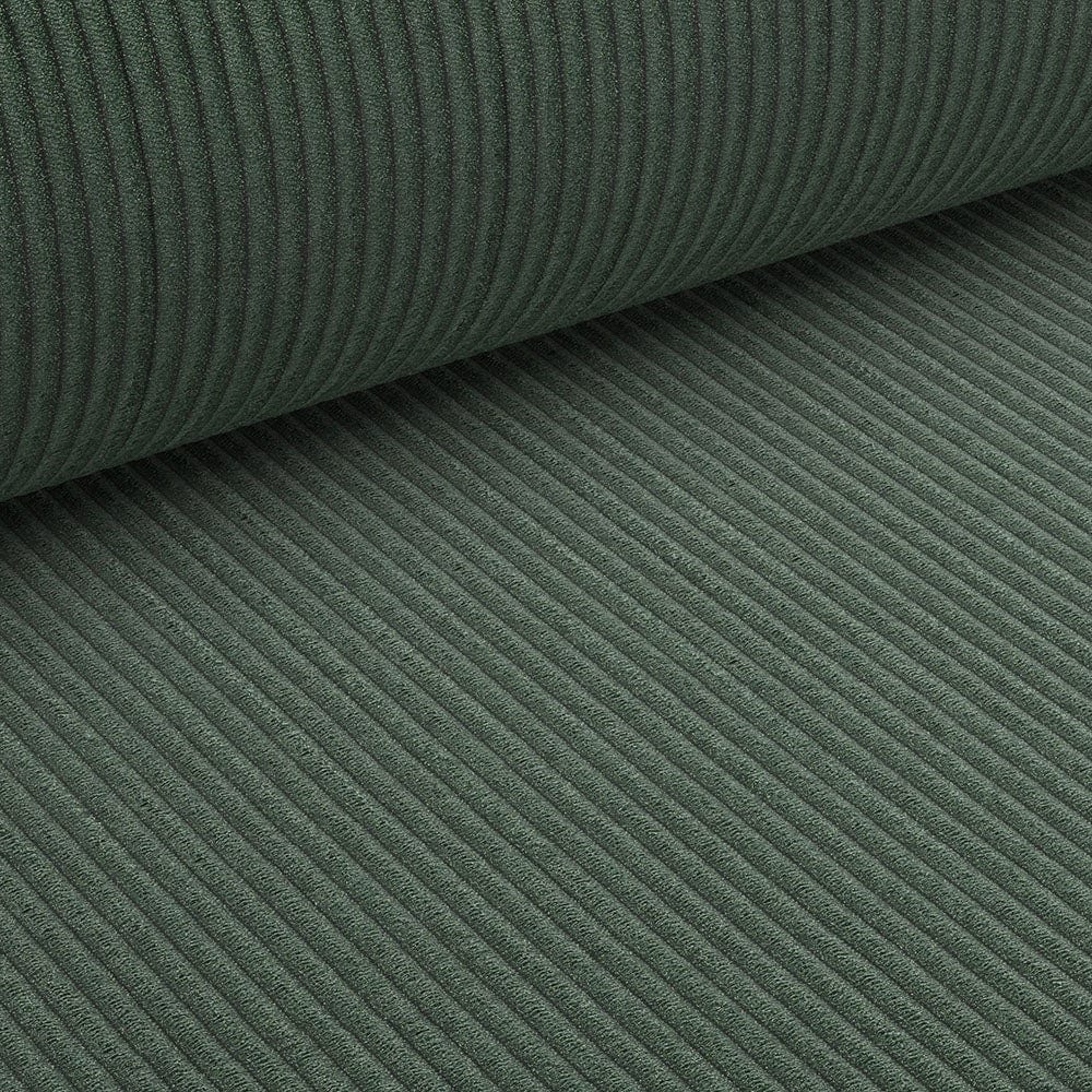 Coltar extensibil Cloud, 3 locuri, lada depozitare, 275 x 85 x 145 cm, verde inchis