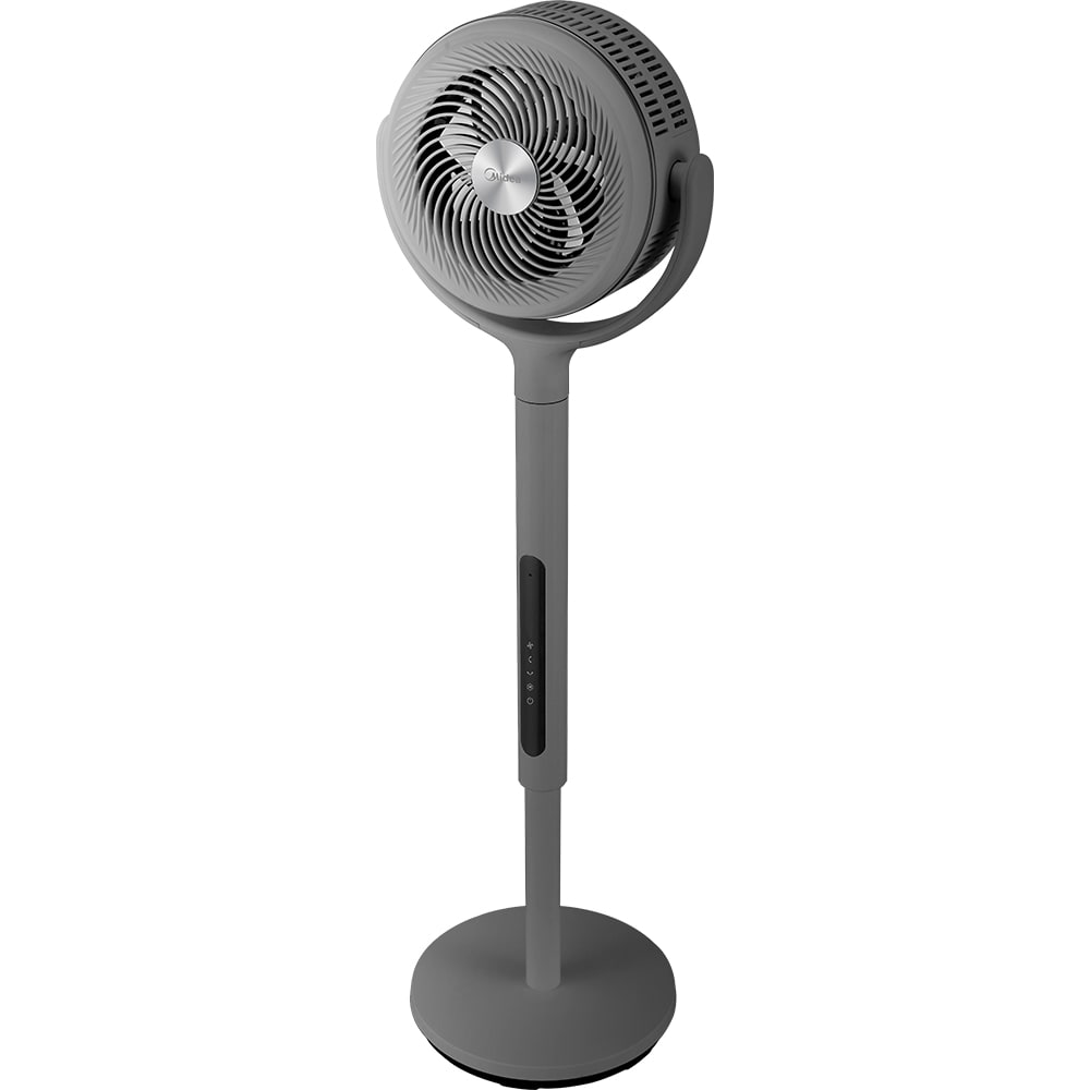 Ventilator cu picior MIDEA MCF25GRB, 10 trepte de viteza, 18W, gri