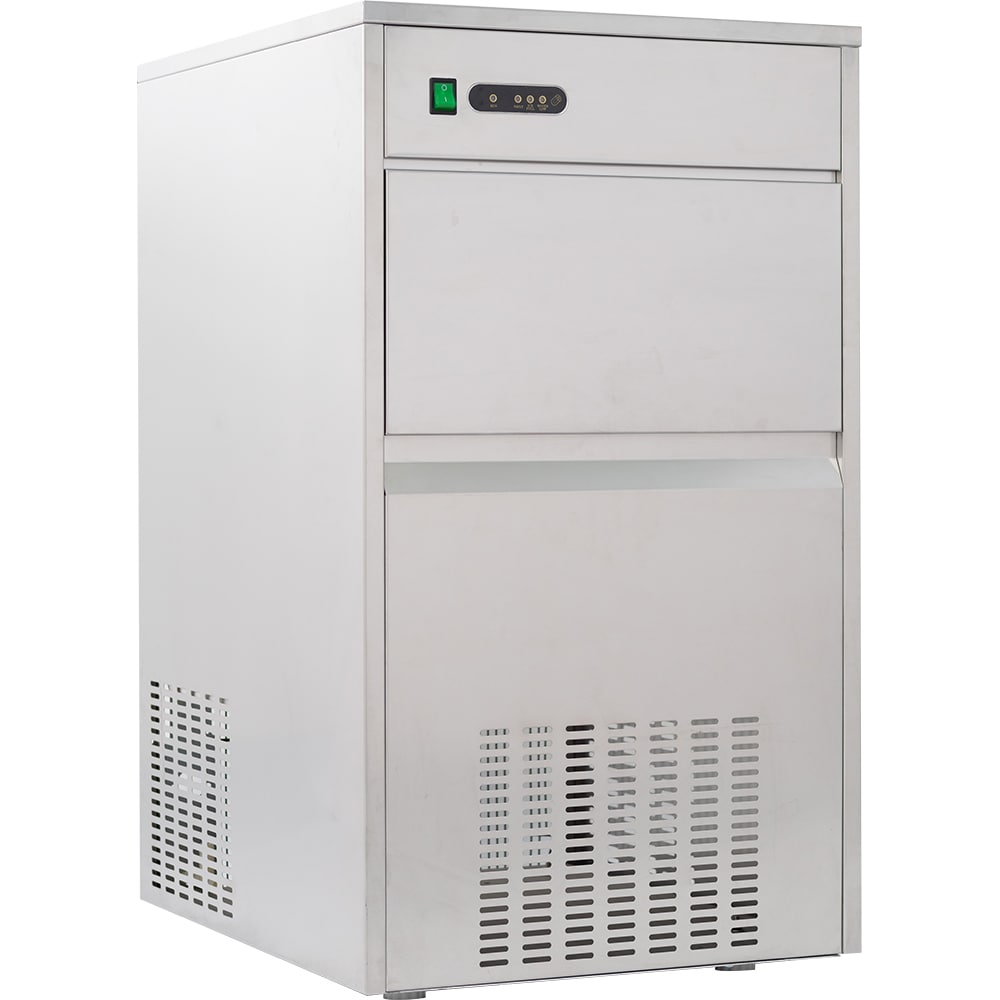 Masina profesionala de facut cuburi gheata VORTEX VGR6SS01Y, 60 kg/24h, inox