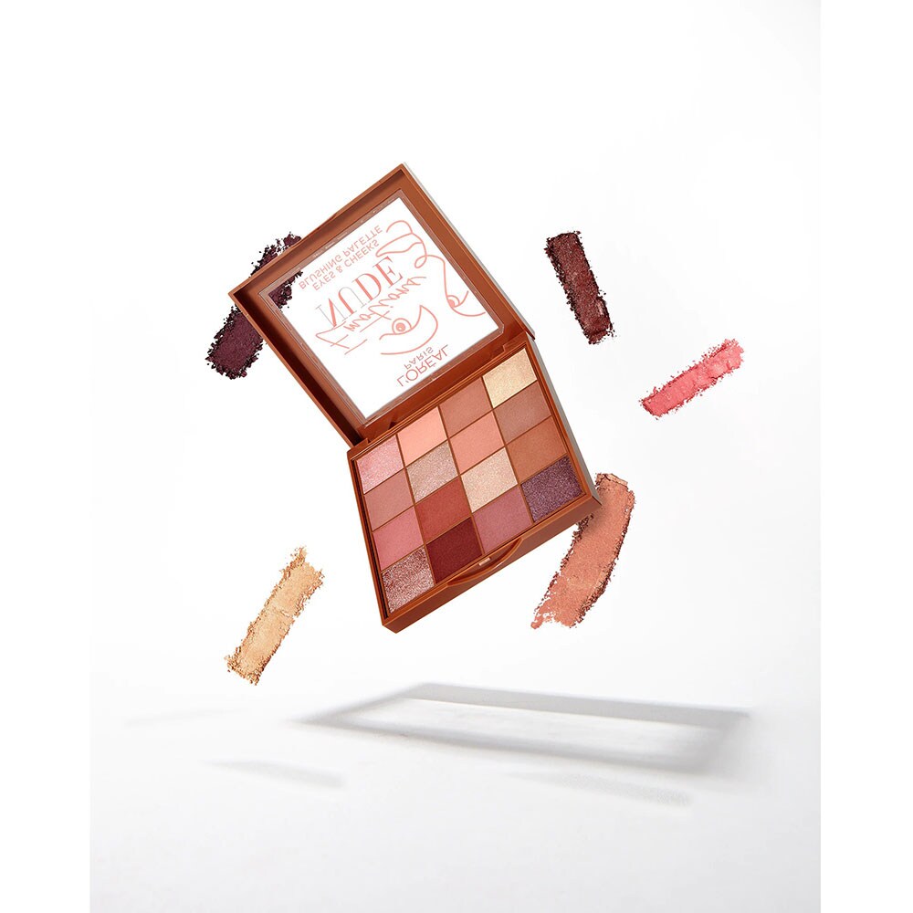Paleta farduri L'OREAL PARIS Emotions Nude Eyes & Cheeks, 15g