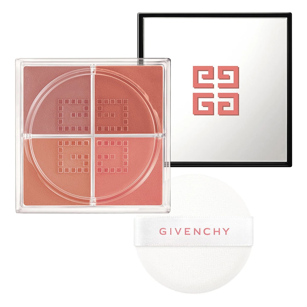 Paleta fard de obraz Givenchy Prisme Libre, 4 Organza Sienne 6g