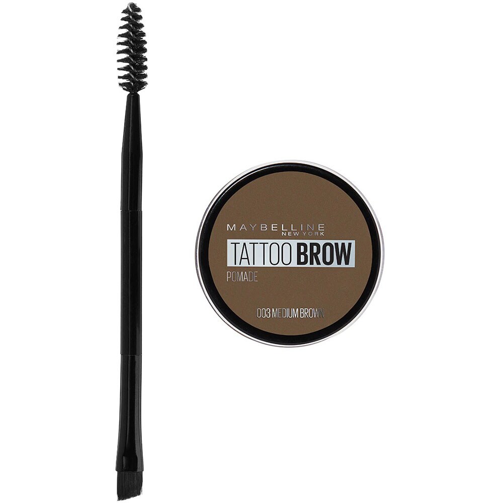 Pomada pentru sprancene MAYBELLINE NEW YORK Tattoo Brow, 03 Medium, 4ml