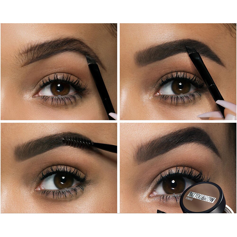 Pomada pentru sprancene MAYBELLINE NEW YORK Tattoo Brow, 03 Medium, 4ml