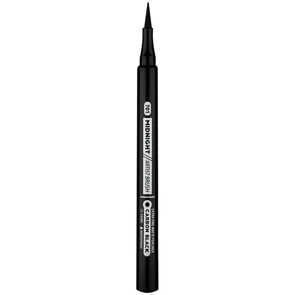 Tus de ochi PIPPA OF LONDON Midnight Artist Extra Fine Precision Eyeliner, 1.2g