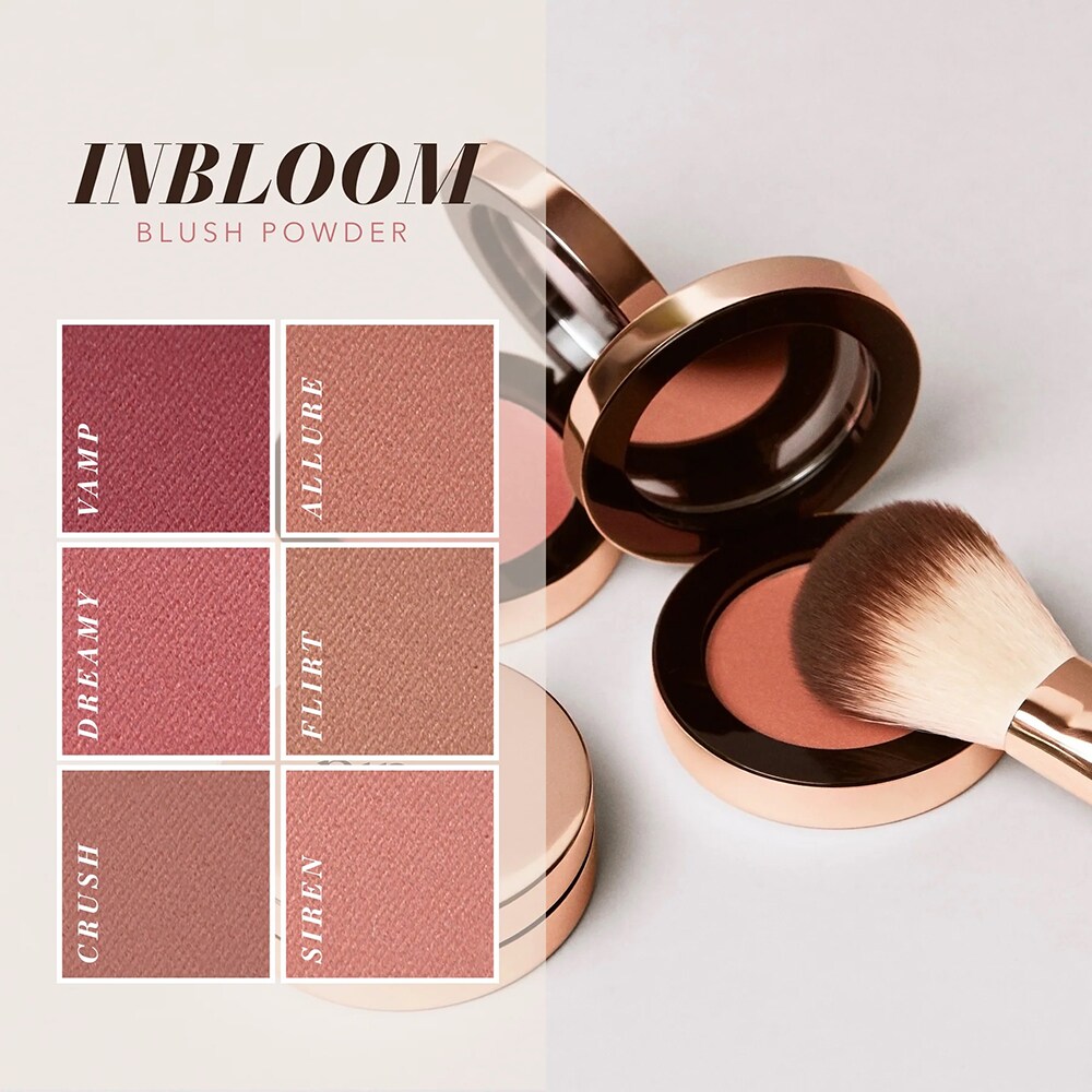 Fard de obraz PIPPA OF LONDON inBloom Blusher, 875 Flirt, 36g