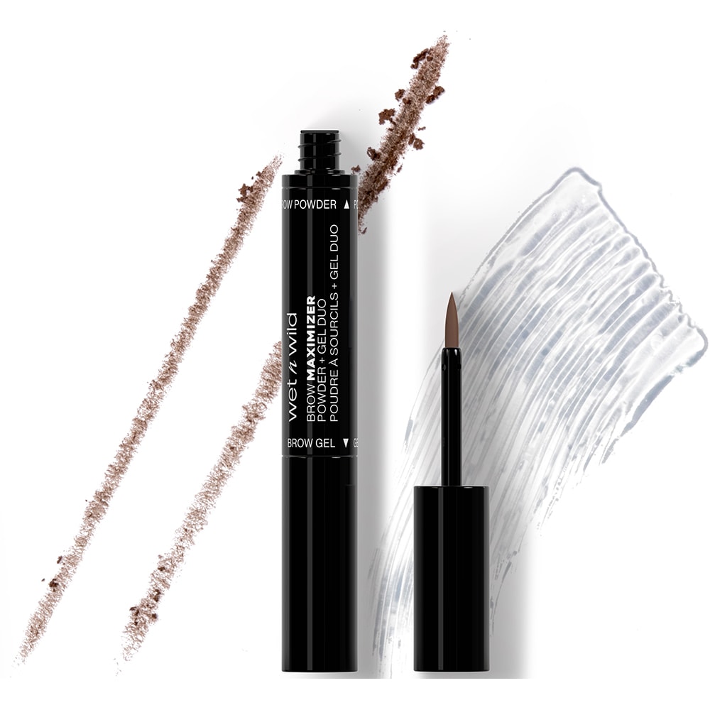Pudra-gel pentru sprancene WET N WILD Brow Maximizer Duo Neutral Brown, 3.5ml