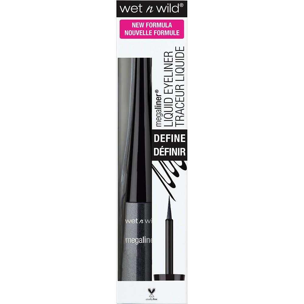Tus de ochi WET N WILD MegaLiner Liquid, Black Noir, 3.5ml