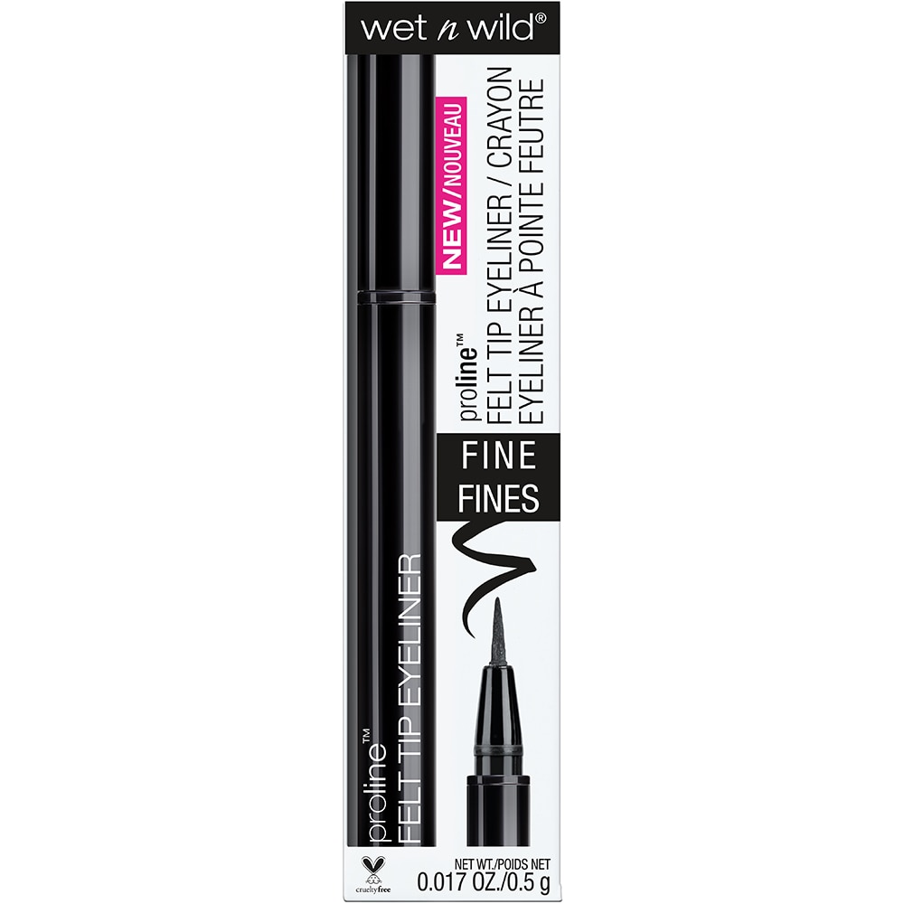 Tus de ochi WET N WILD ProLine Felt Tip, Black Noir, 0.5g