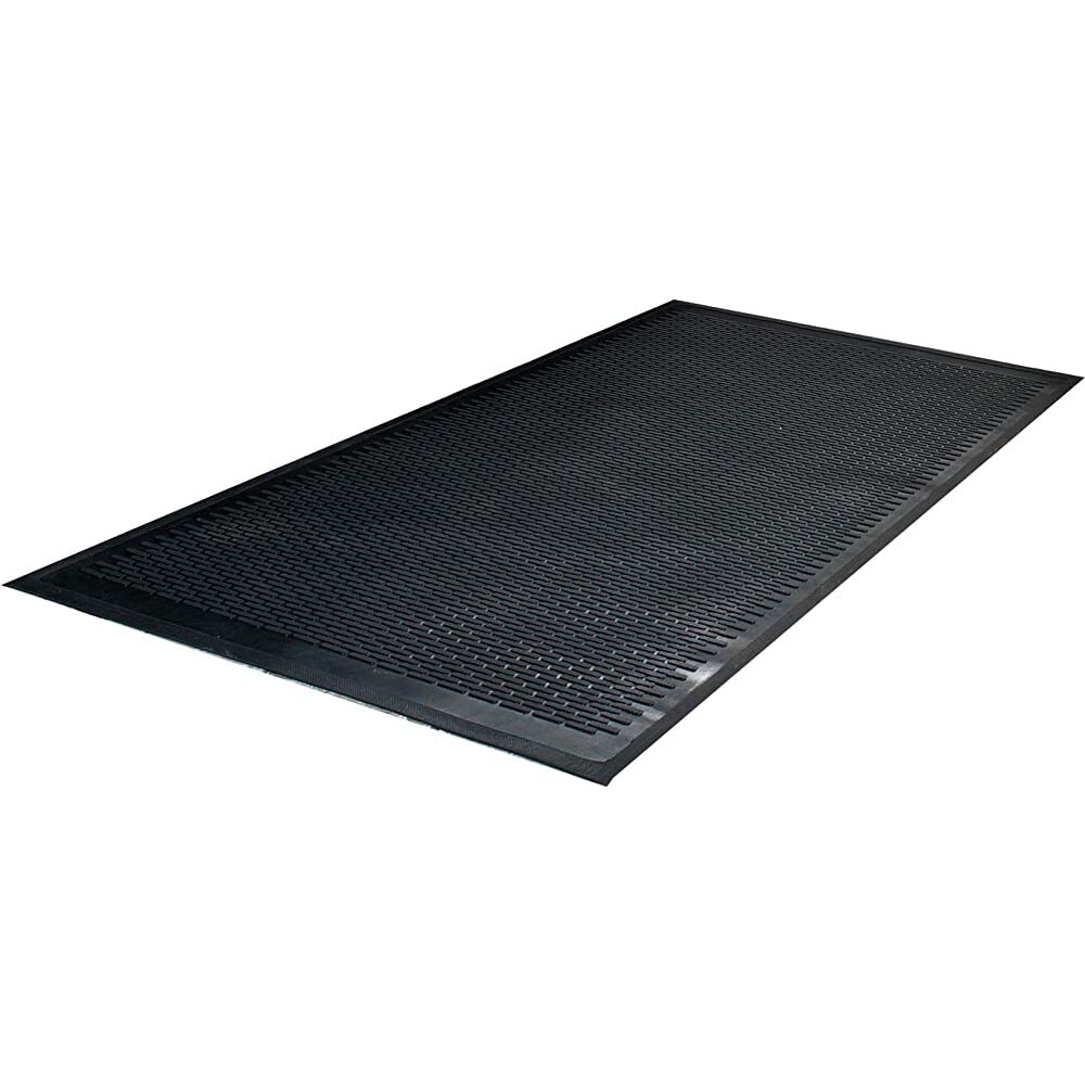 Covoras intrare Capsule, 50 x 80 cm, cauciuc, negru