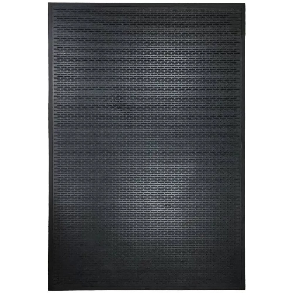 Covoras intrare Capsule, 120 x 180 cm, cauciuc, negru
