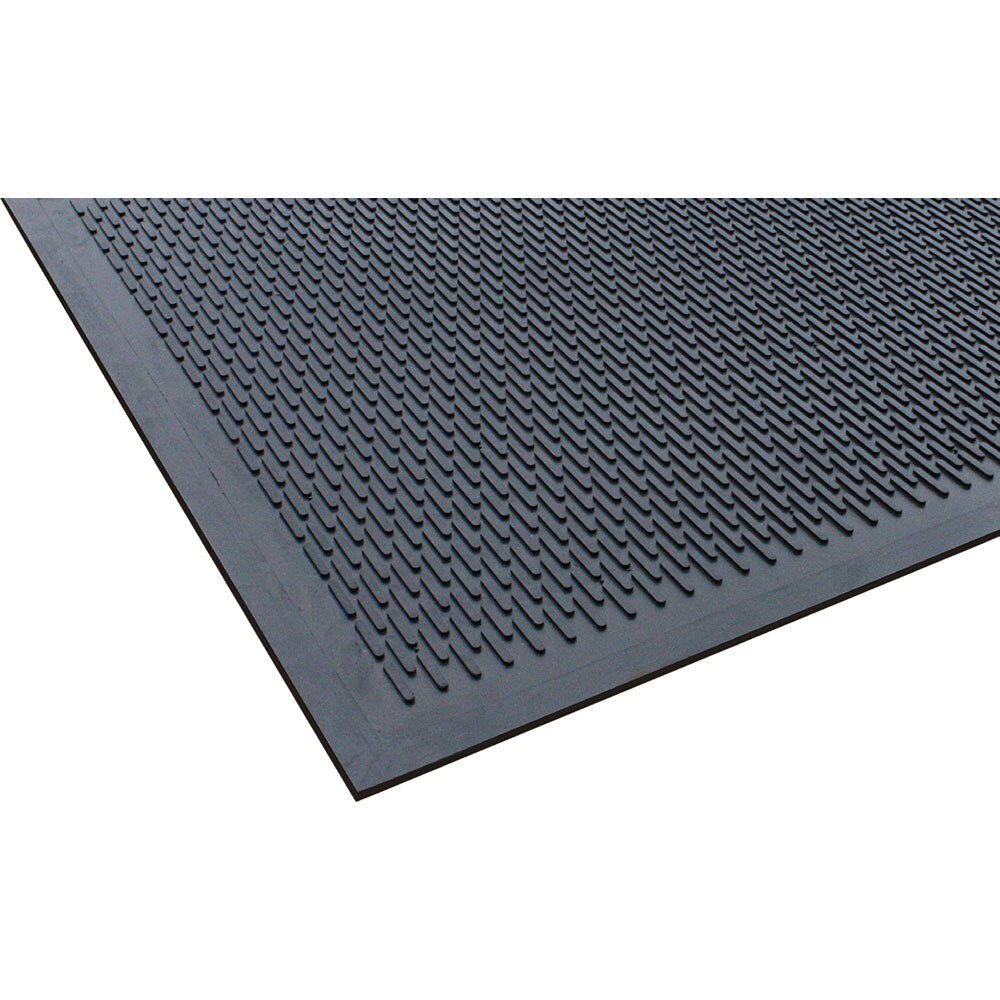 Covoras intrare Capsule, 120 x 180 cm, cauciuc, negru