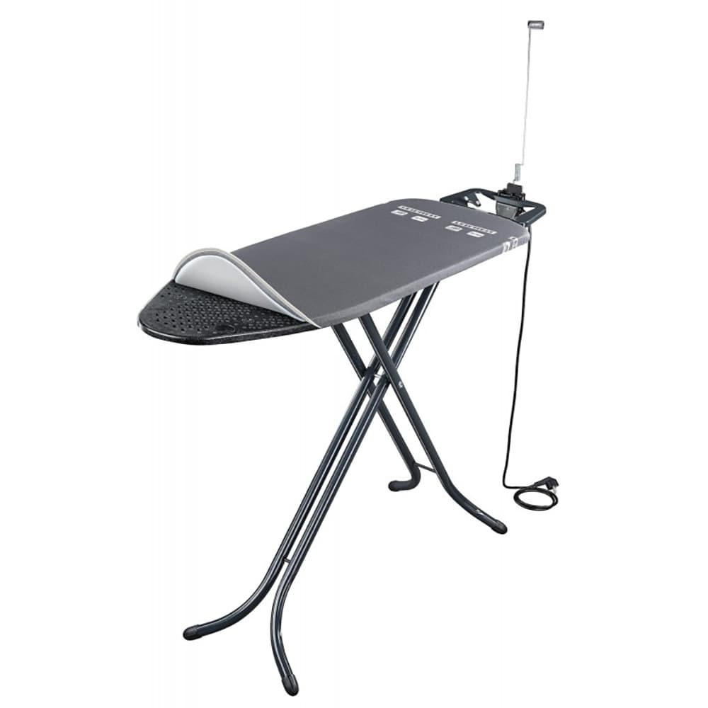 Masa de calcat LEIFHEIT AirBoard M Plus 72484, 120x38, negru-gri inchis