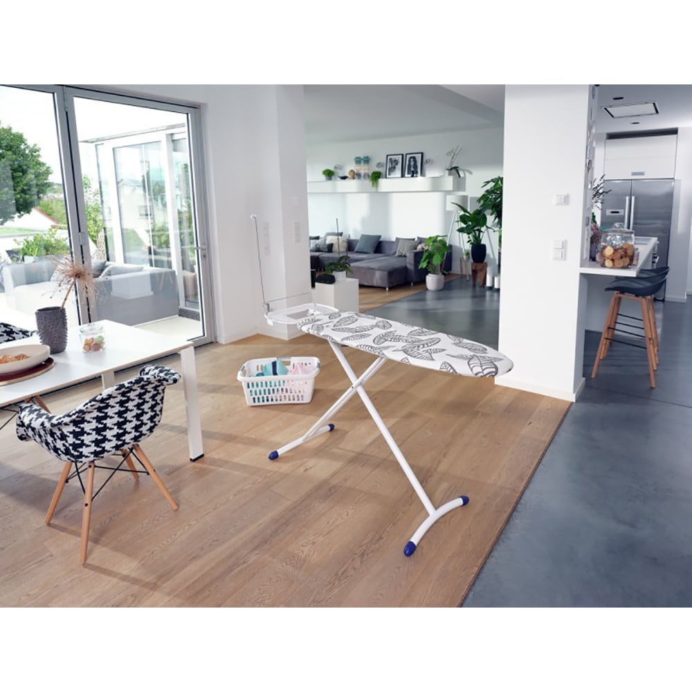 Masa de calcat LEIFHEIT Air Board Express M Solid 72697, 120x38, alb-negru