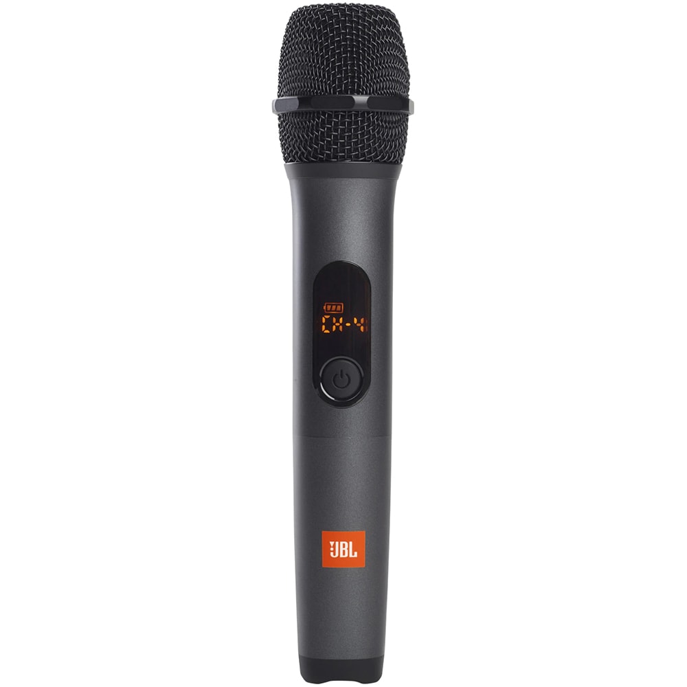 Set 2 microfoane karaoke cu dongle wireless JBL JBLWIRELESSMIC, fara fir, negru