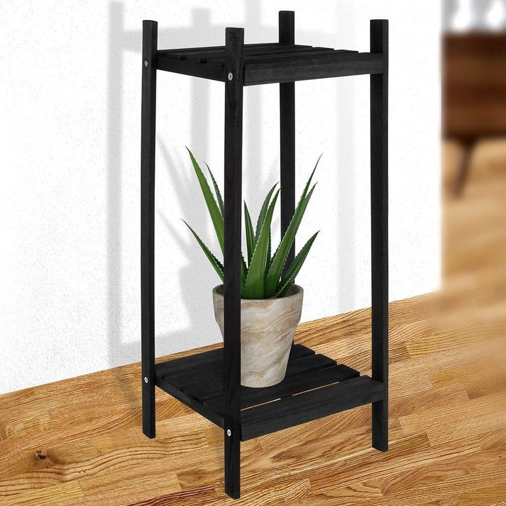 Raft podea DD1400400, 30 x 30 x 66 cm, negru