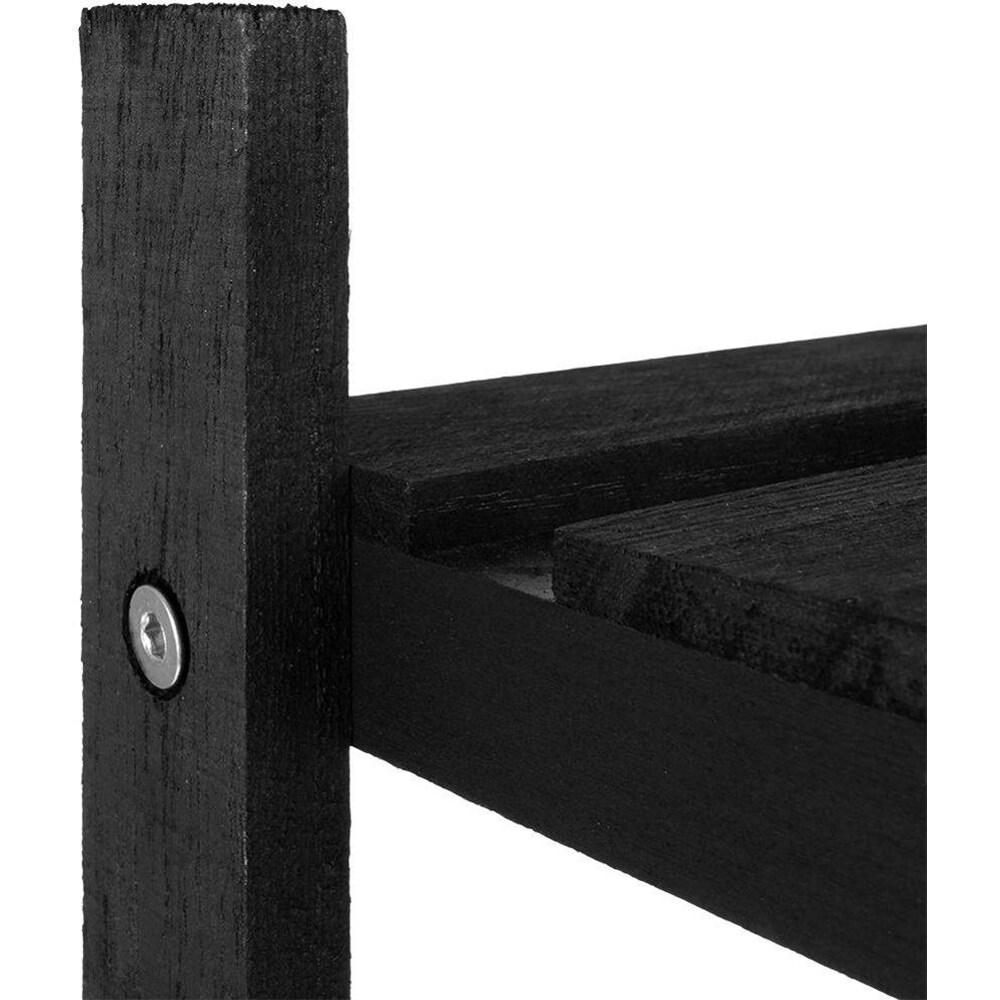 Raft podea DD1400420, 30 x 30 x 150 cm, negru