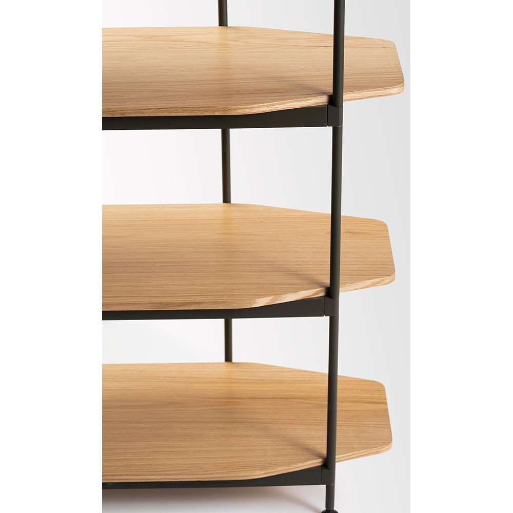 Raft podea Native, 160 x 35 x 168 cm, Reed Green