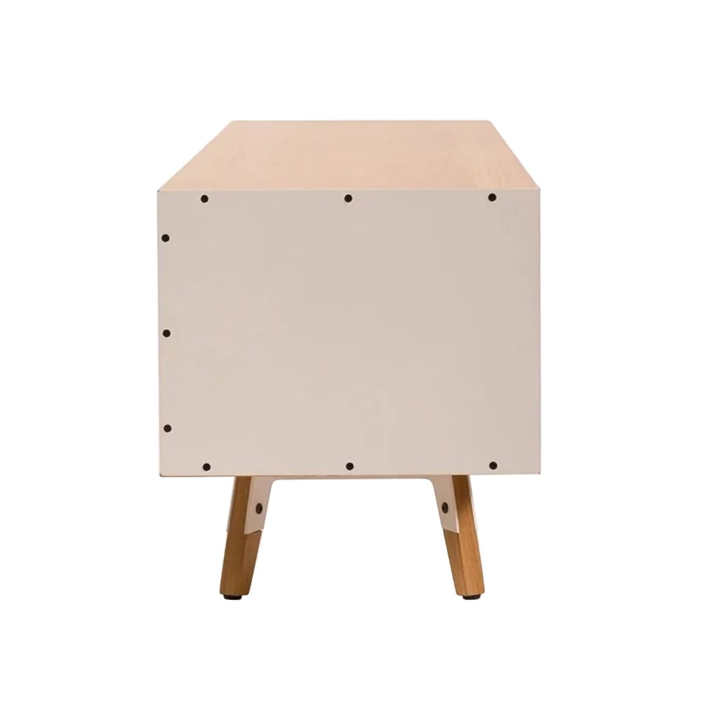 Comoda TV Neo, stejar-gri deschis, 160 x 40 x 50 cm