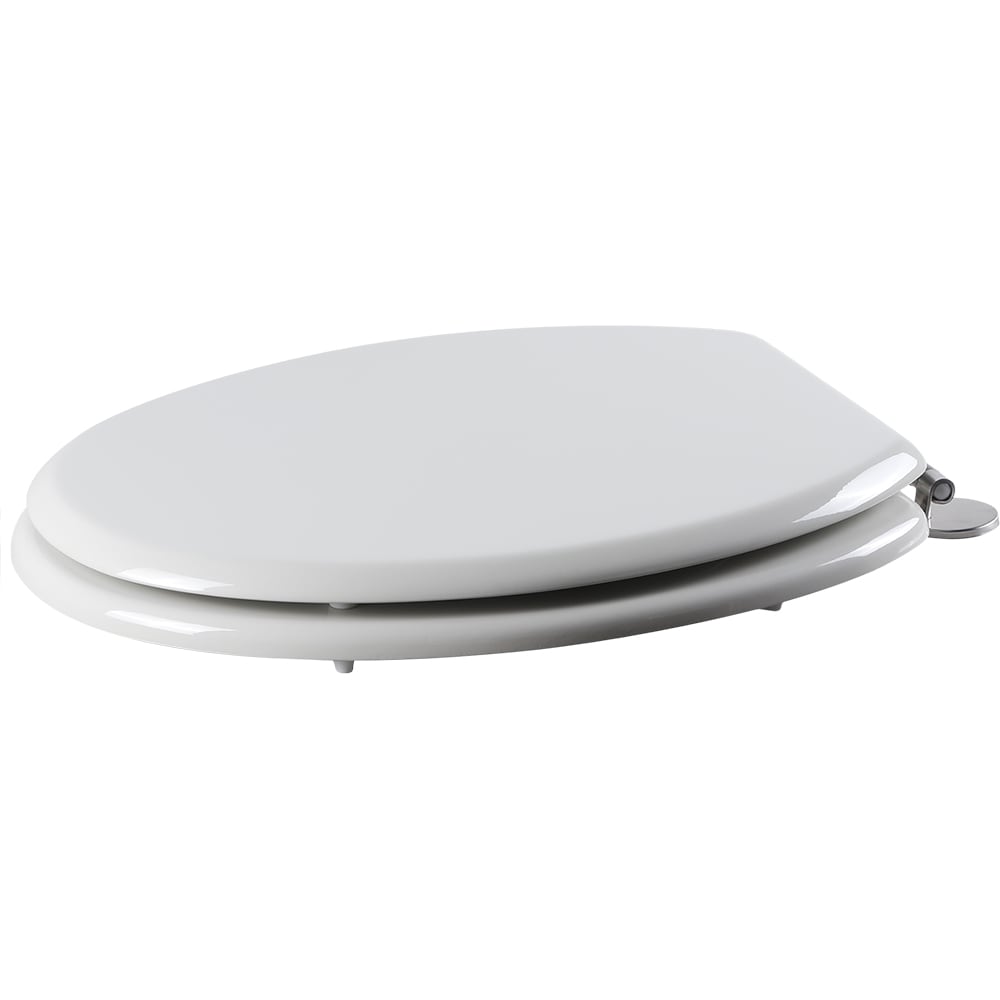 Capac WC GOODHOME Palmi MD382BX04, inchidere lenta, duroplast, alb