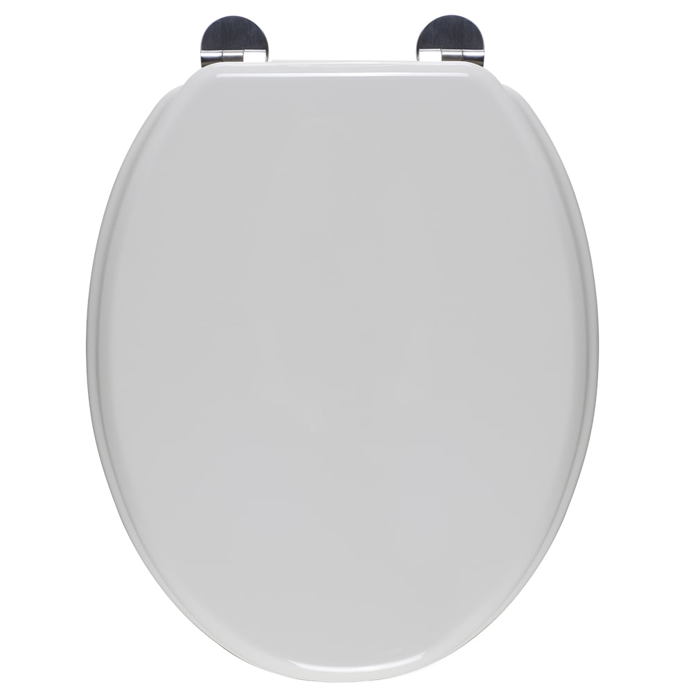 Capac WC GOODHOME Palmi MD382BX04, inchidere lenta, duroplast, alb