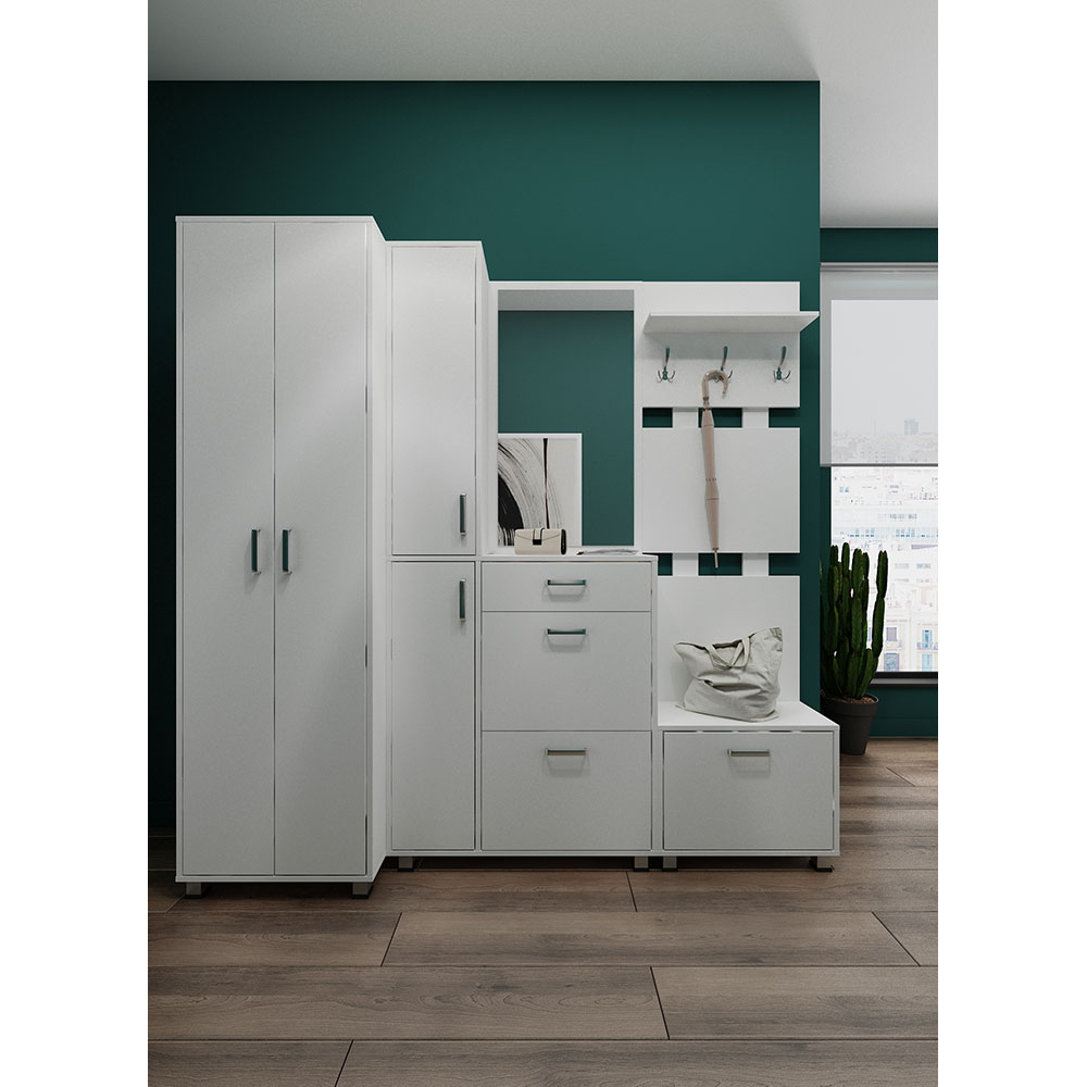 Pantofar Henry, frasin alb, 60 x 28.5 x 49.5 cm