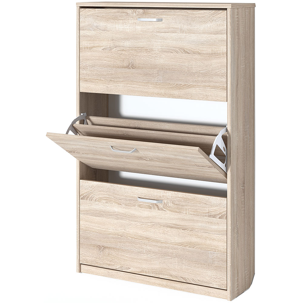 Pantofar Mario, stejar, 80 x 26 x 128 cm