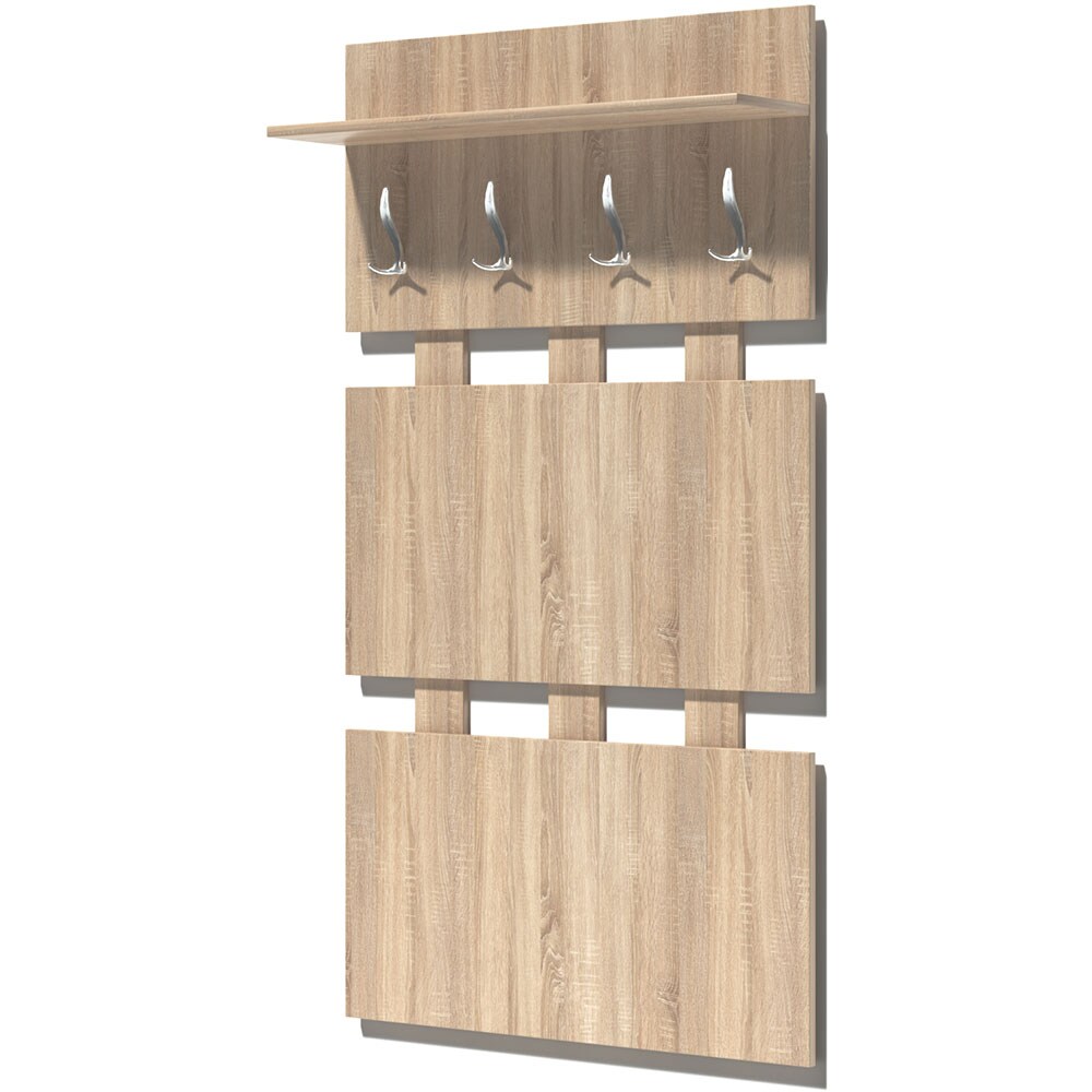 Cuier panou Helena, 147 x 90 x 21.8 cm, stejar sonoma