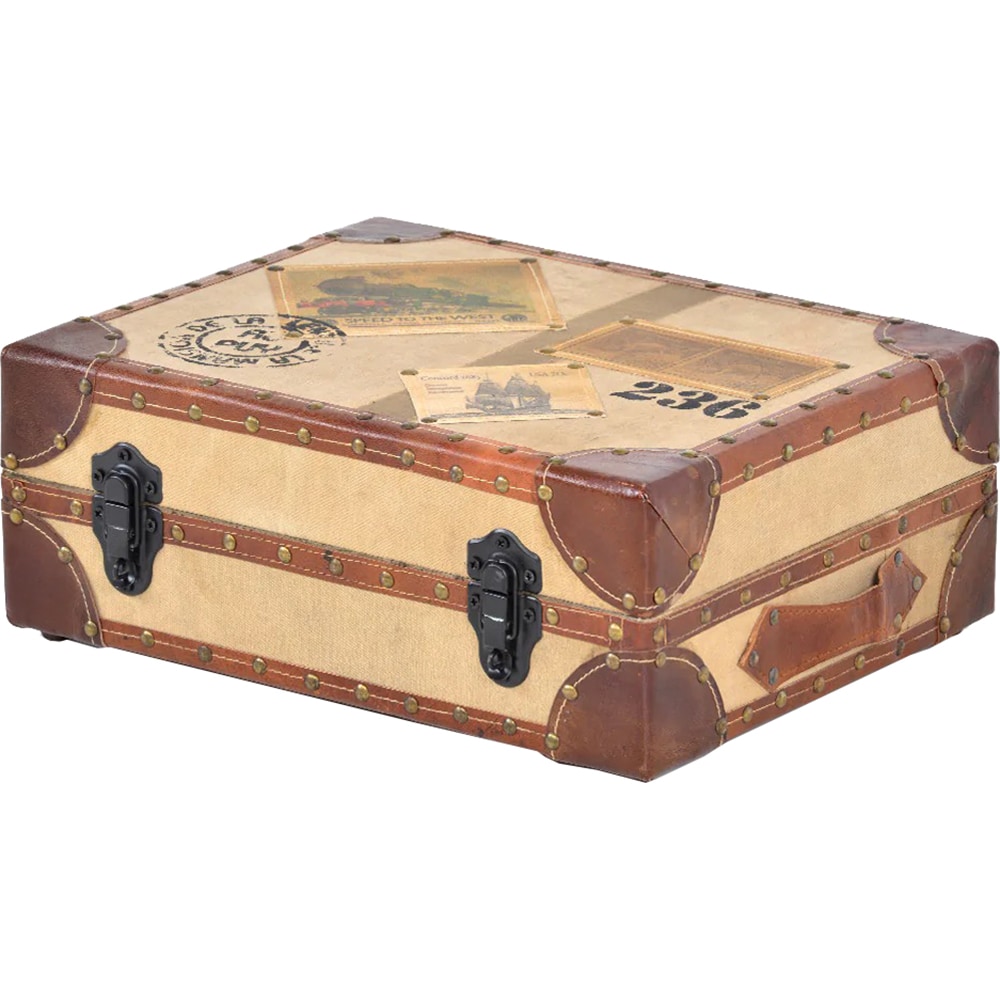 Cufar depozitare Exotic, 46 x 39 x 22 cm, multicolor