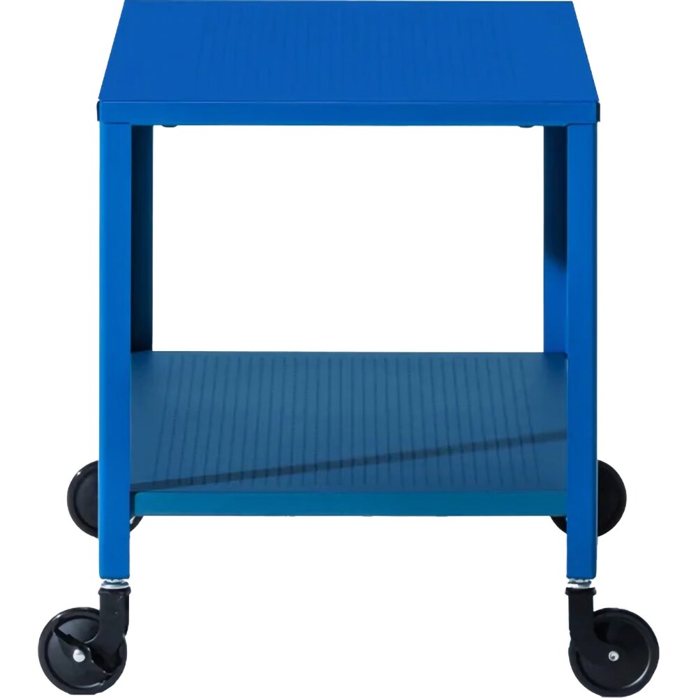 Masuta cu roti Corner Clasic, albastru, 75 x 40 x 50 cm