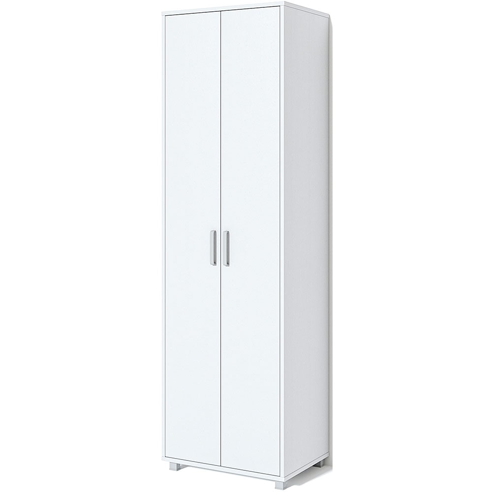 Dulap William Modul No2, 60 x 42.5 x 200 cm, 2 usi, alb