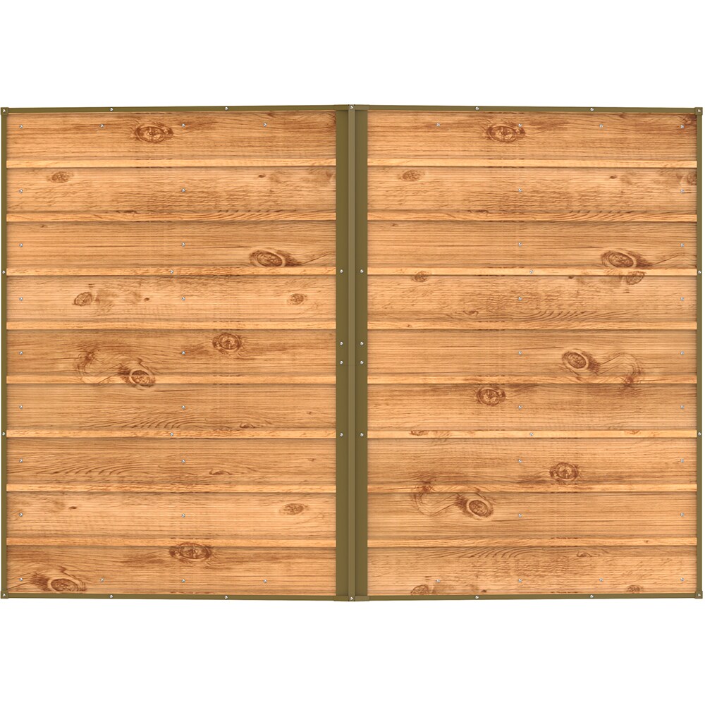 Casuta gradina DURAMAX Top 8X6, otel, 261.6 x 183 x 204.5 cm, maro