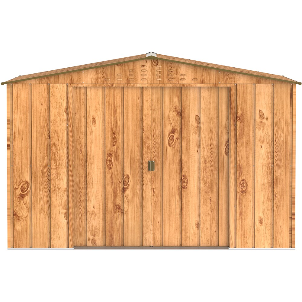 Casuta gradina DURAMAX Top 10X8, otel, 321.8 x 243.3 x 209.3 cm, maro