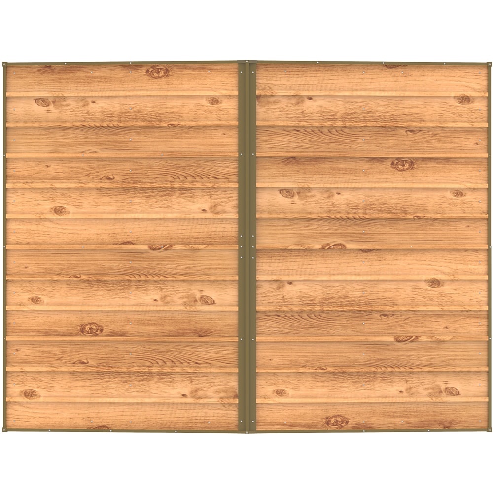 Casuta gradina DURAMAX Top 10X8, otel, 321.8 x 243.3 x 209.3 cm, maro