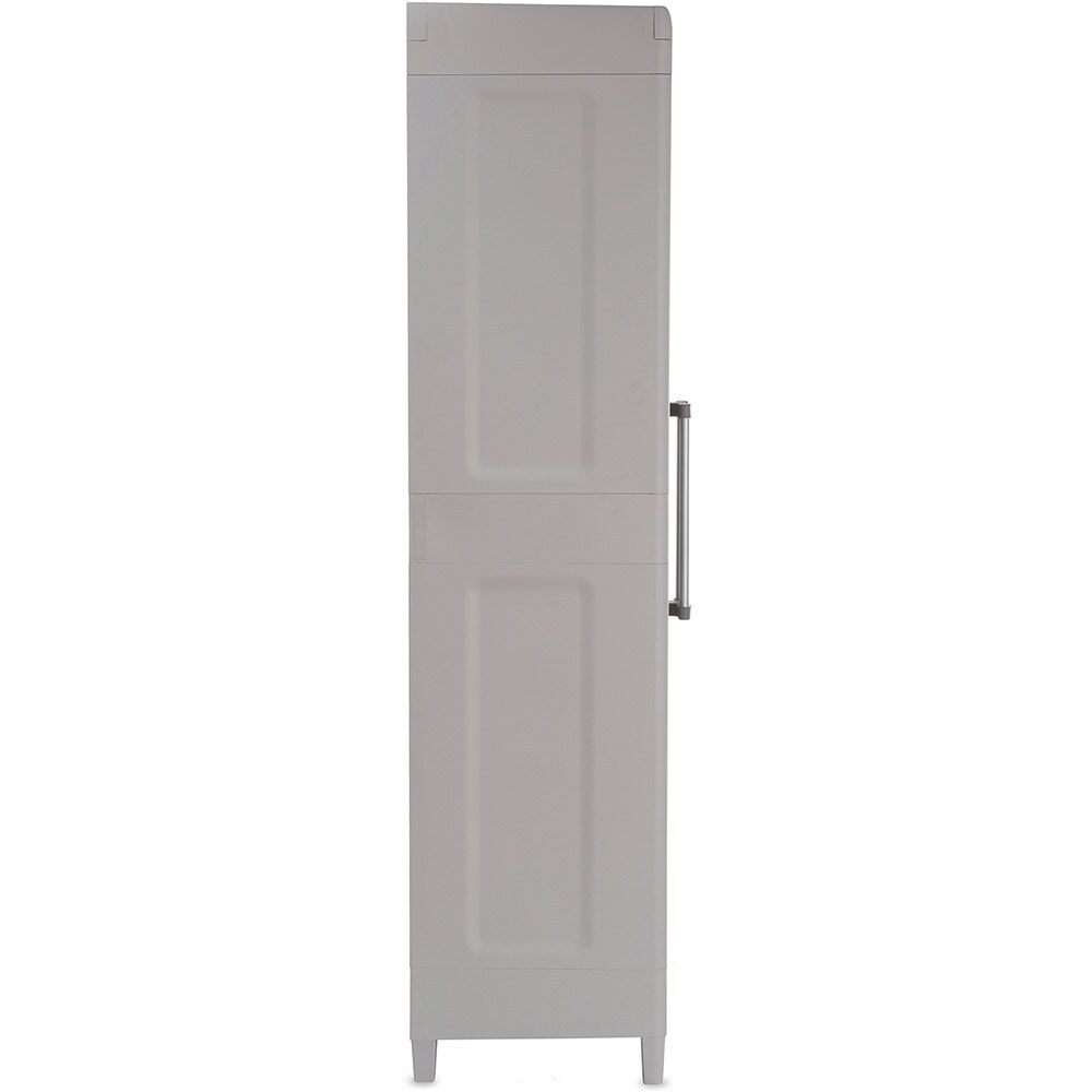 Dulap depozitare gradina TOOMAX Urban XL, polipropilena, 78 x 49 x 182 cm, gri