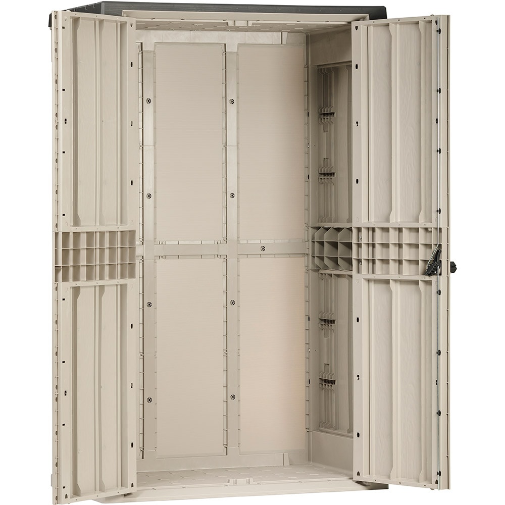 Magazie gradina TOOMAX Stora Way High, 130 x 75.6 x 206.2 cm, gri-antracit