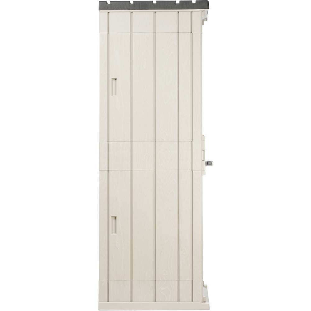 Magazie gradina TOOMAX Stora Way High, 130 x 75.6 x 206.2 cm, gri-antracit