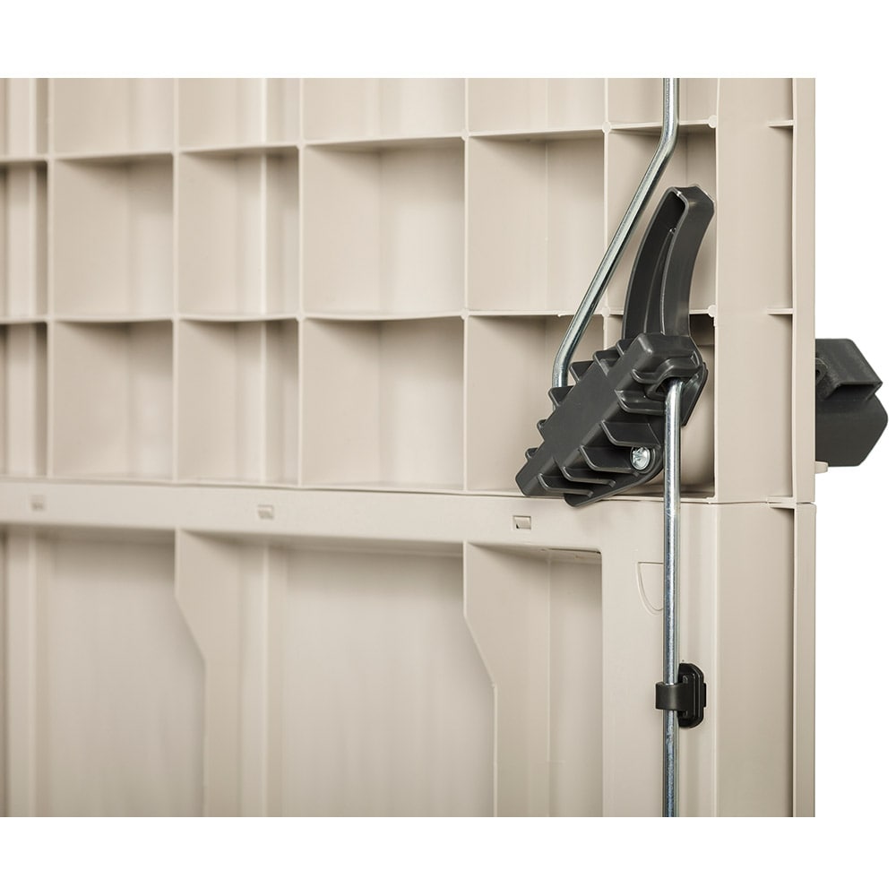 Magazie gradina TOOMAX Stora Way High, 130 x 75.6 x 206.2 cm, gri-antracit