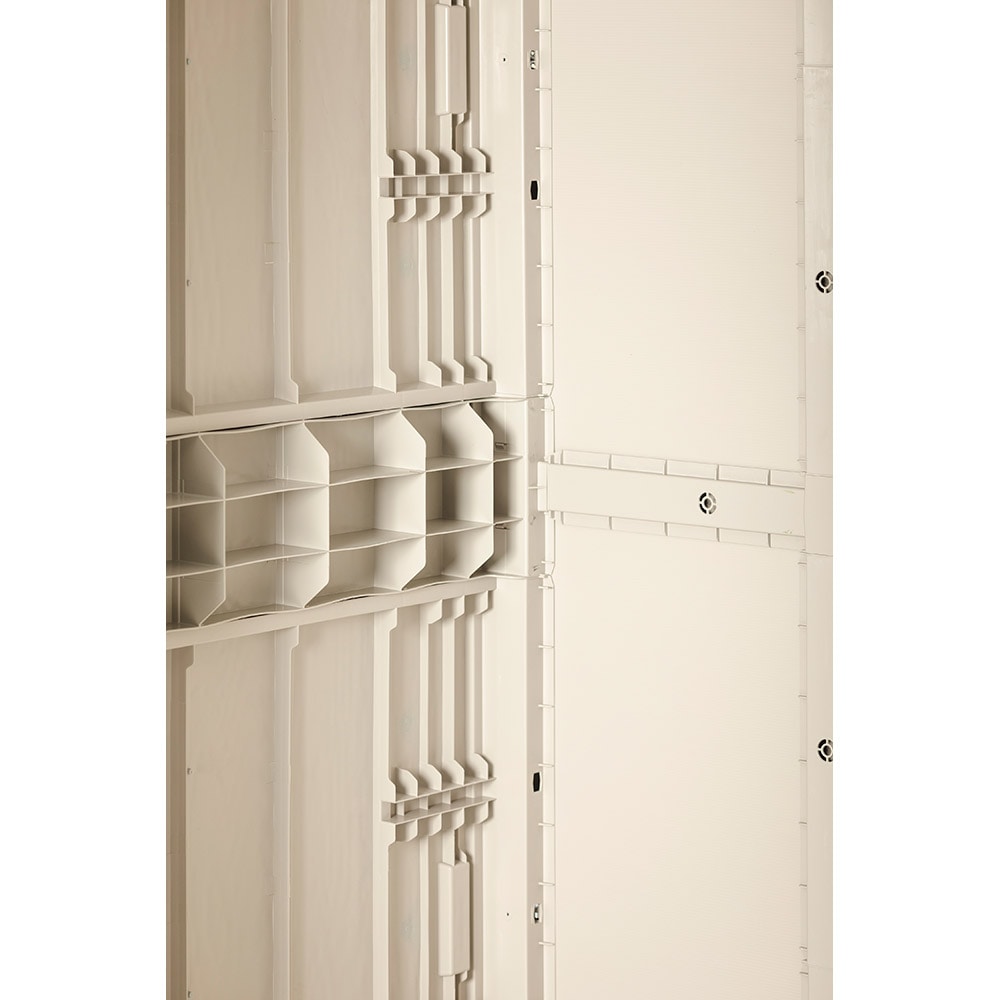 Magazie gradina TOOMAX Stora Way High, 130 x 75.6 x 206.2 cm, gri-antracit