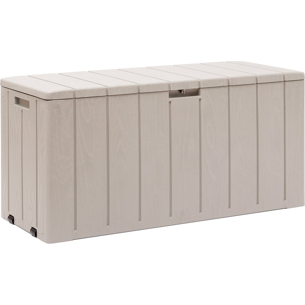 Lada depozitare gradina TOOMAX Bravo, polipropilena, 117.5 x 45 x 56 cm, gri