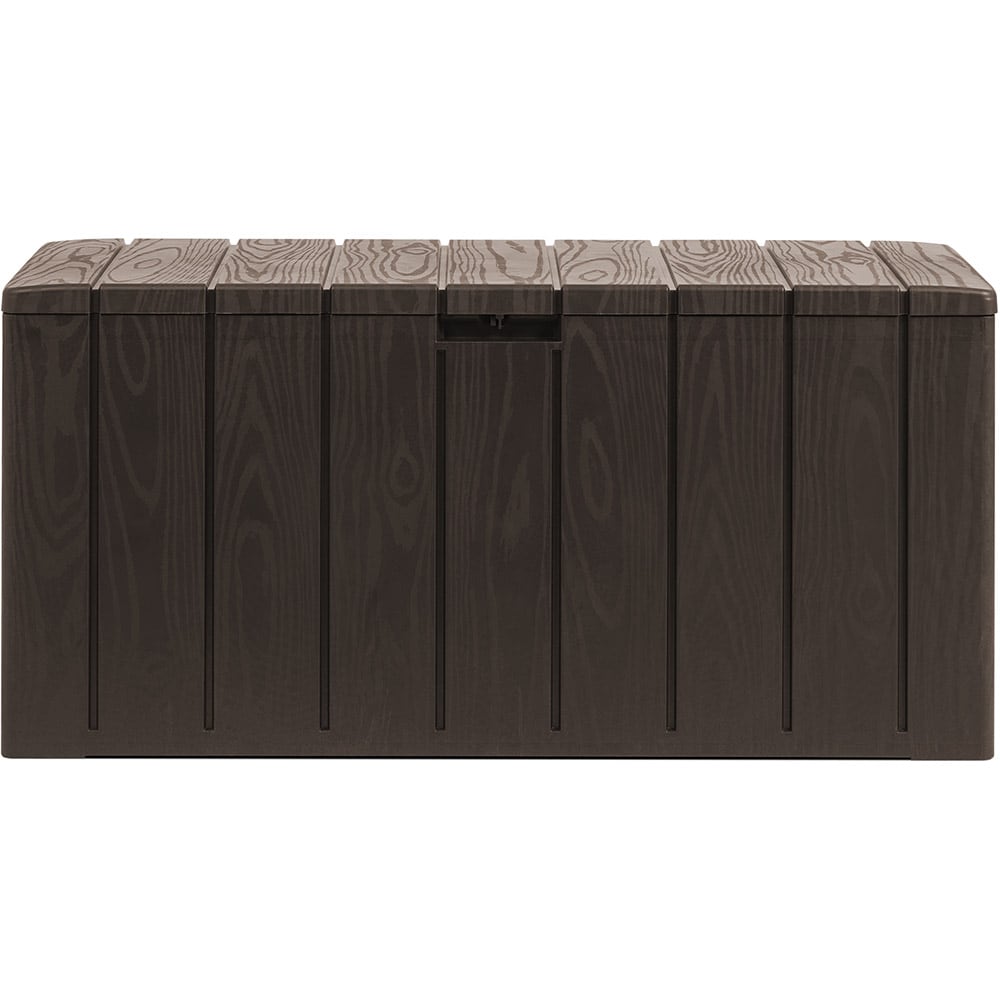 Lada depozitare gradina TOOMAX Bravo, polipropilena, 117.5 x 45 x 56 cm, maro