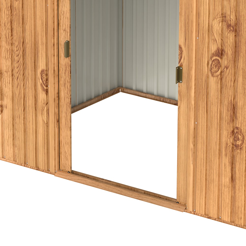 Casuta gradina DURAMAX Skylight 8X6, otel, 263.5 x 184.3 x 201.8 cm, maro