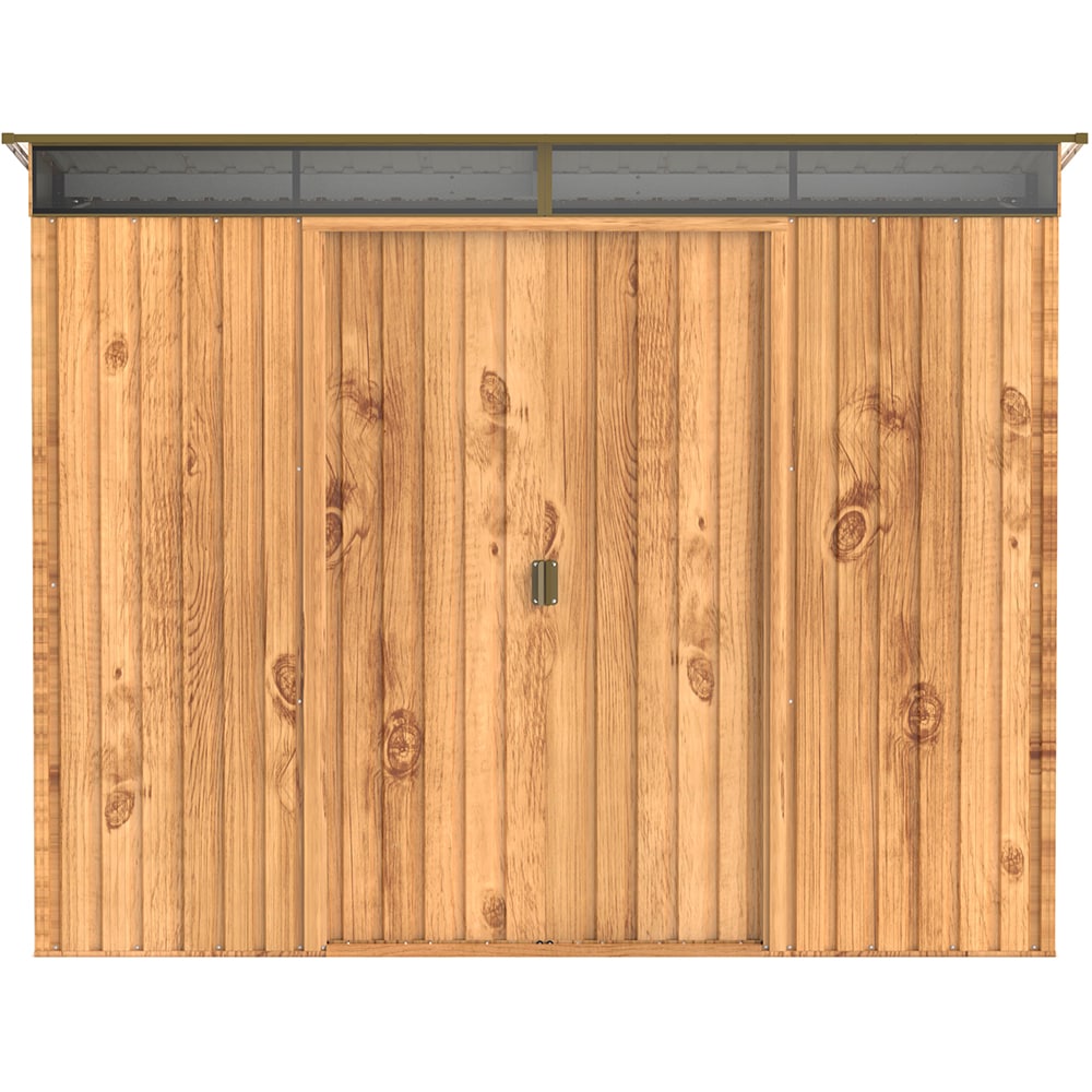 Casuta gradina DURAMAX Skylight 8X6, otel, 263.5 x 184.3 x 201.8 cm, maro